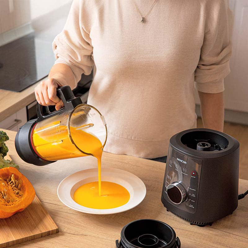 Blender multifuncțional 1200 W, 7 programe presetate, curățare automată, Sencor S-SBU0510BK