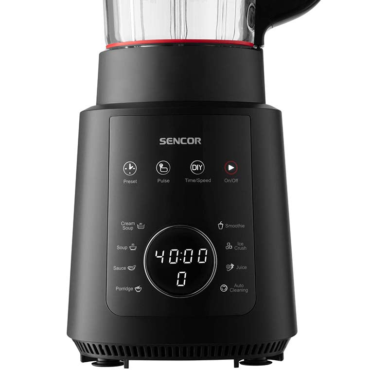Blender multifuncțional 1200 W, 7 programe presetate, curățare automată, Sencor S-SBU0510BK