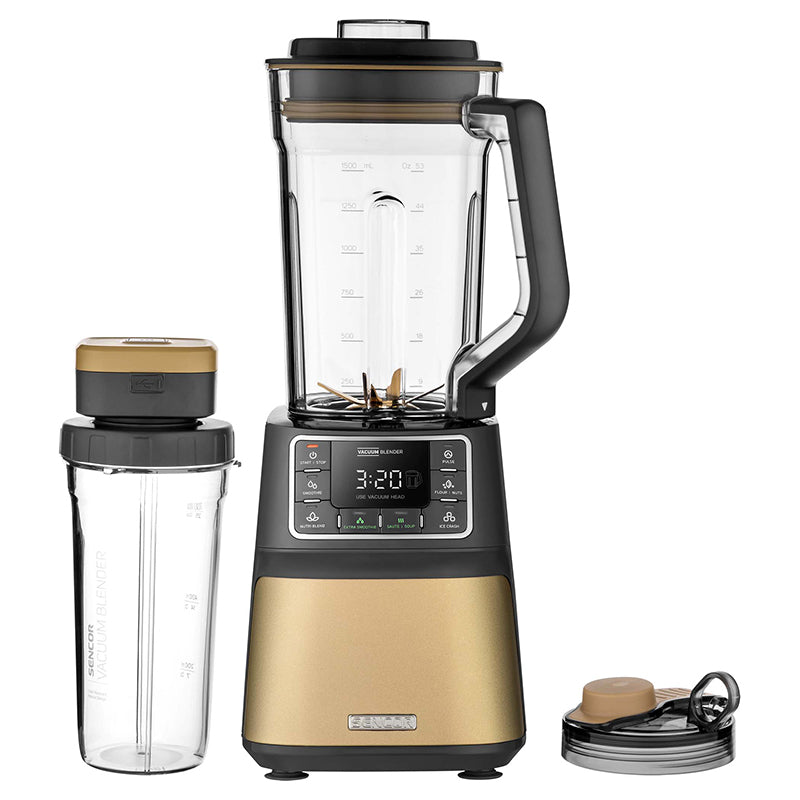 Blender automat vacuum cu 8 lame titan și 7 programe - Sencor S-SBU7677CH