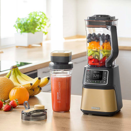 Blender automat vacuum cu 8 lame titan și 7 programe - Sencor S-SBU7677CH