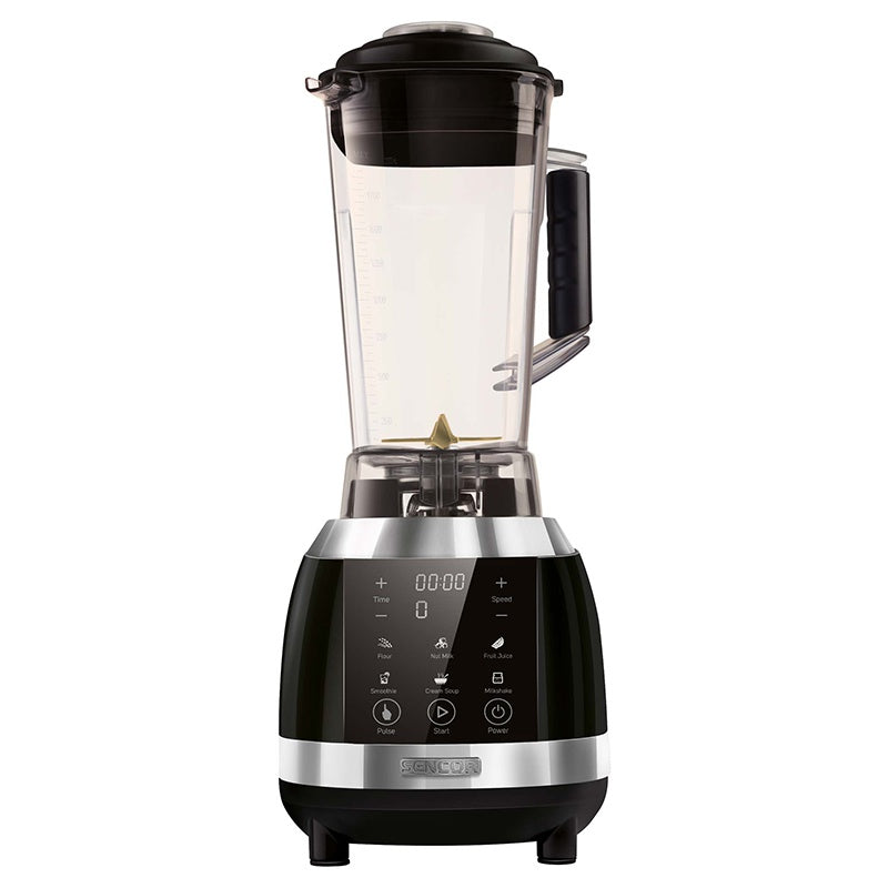 Blender Nutri Smart 1800 W, 6 lame titan, negru, Sencor S-SBU7730BK