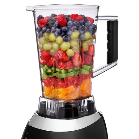Blender Nutri Smart 1800 W, 6 lame titan, negru, Sencor S-SBU7730BK
