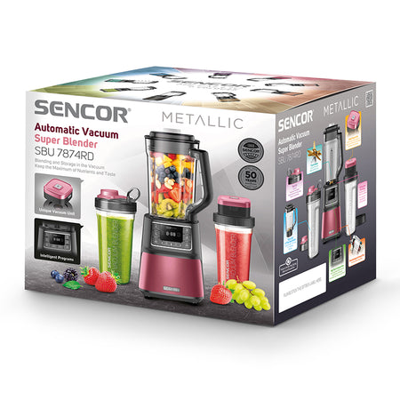 Blender cu mixare în vid 1500 W cu recipiente Tritan Sencor