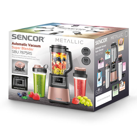Blender cu mixare în vid 1500 W cu recipiente Tritan Sencor