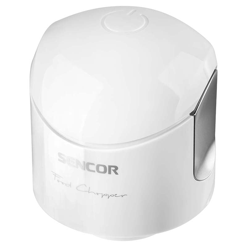Tocator chopper 800 W cu lame titan, bol sticlă Sencor S-SCB5100WH-E