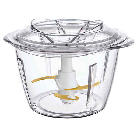 Tocator chopper 800 W cu lame titan, bol sticlă Sencor S-SCB5100WH-E