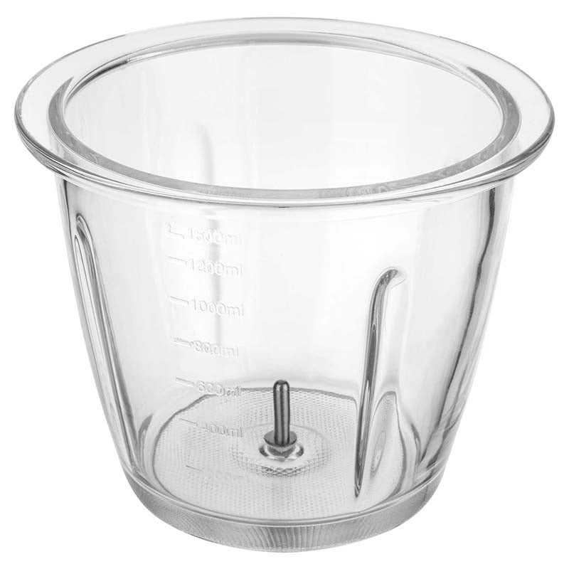 Tocator electric cu 4 lame titan, bol sticlă 1,5 l, 800 W Sencor S-SCB6150SS-E