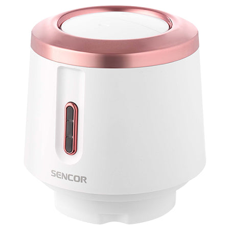 Tocător cordless 500 ml cu bol sticlă, 2 viteze, LED, USB-C Sencor S-SCB9000WH