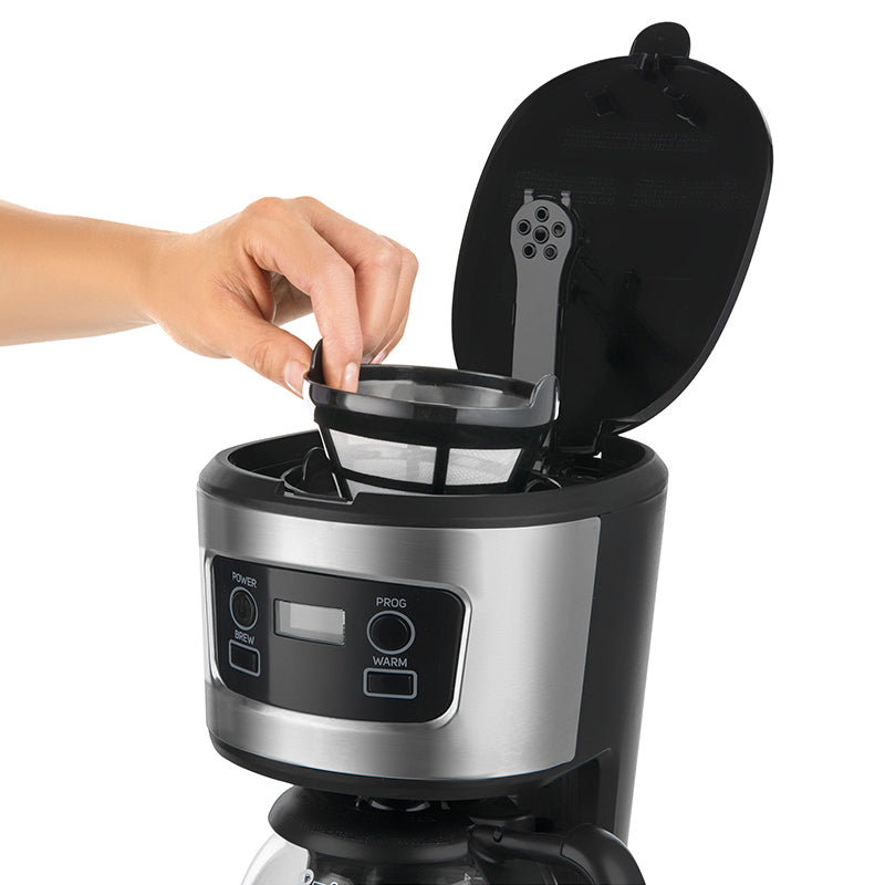 Cafetieră cu filtru, compactă, 700 W, 0,75 l, Sencor S-SCE3700BK