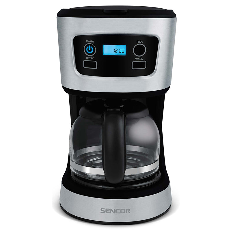 Cafetieră cu filtru, compactă, 700 W, 0,75 l, Sencor S-SCE3700BK