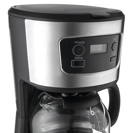 Cafetieră cu filtru, compactă, 700 W, 0,75 l, Sencor S-SCE3700BK