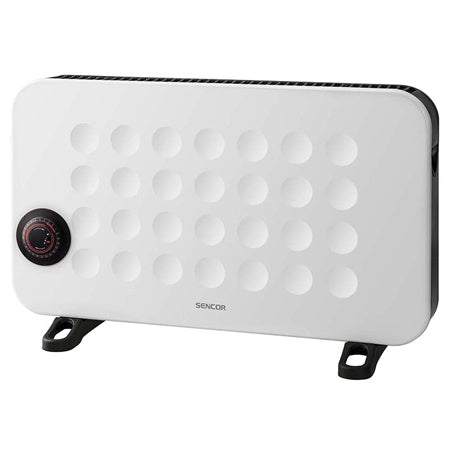 Convector electric cu 3 trepte de putere și termostat Sencor