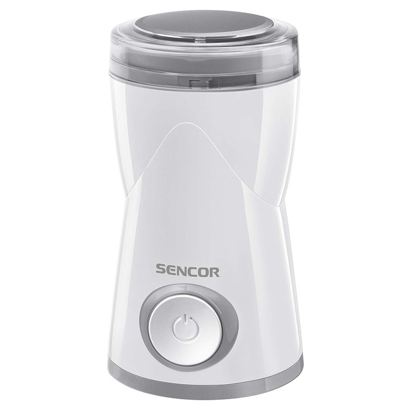 Râșniță de cafea electrică cu buton mare și sistem de siguranță Sencor
