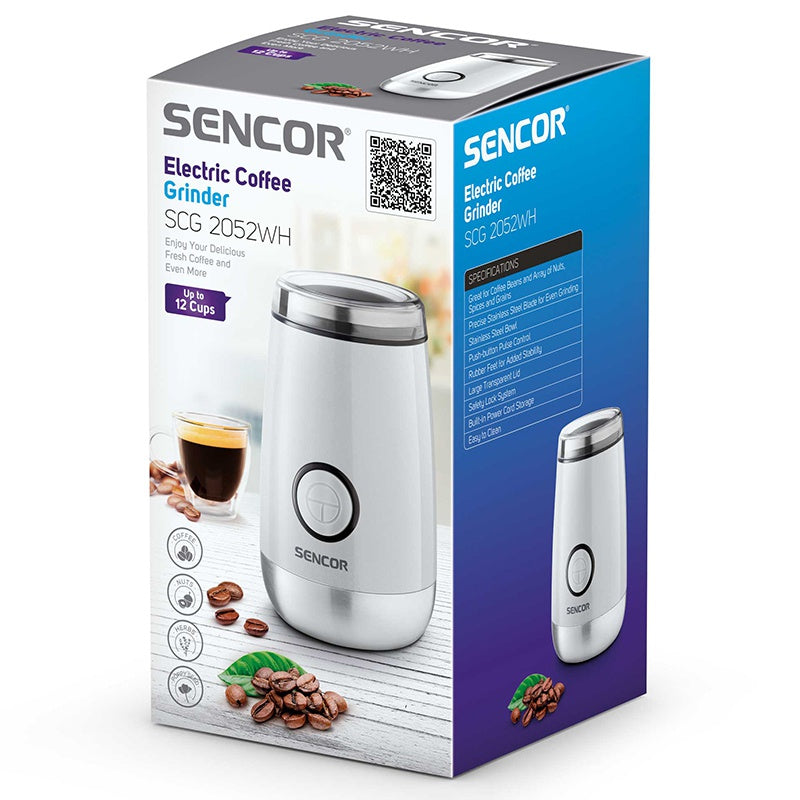 Râșniță de cafea electrică 150 W, recipient 60 g, Sencor