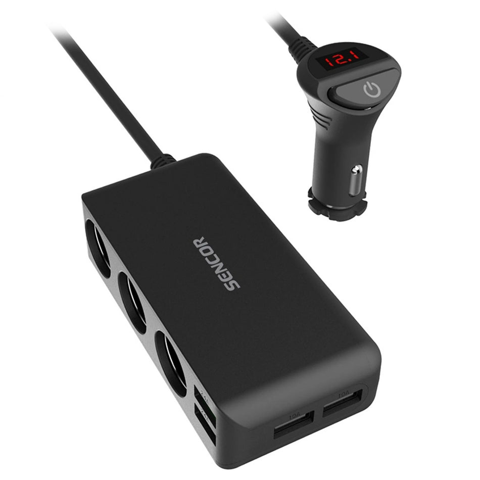 Splitter Bricheta Auto X3 2 Usb Sencor