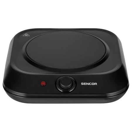 Plită electrică vitroceramică 1200 W, portabilă, control temperatură, Sencor S-SCP1763BK