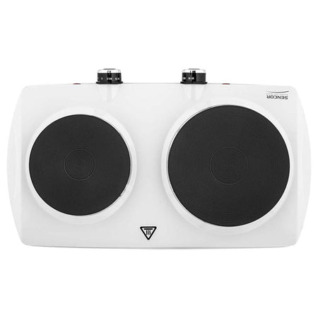 Plită electrică dublă cu 2 ochiuri, 2500 W, Sencor