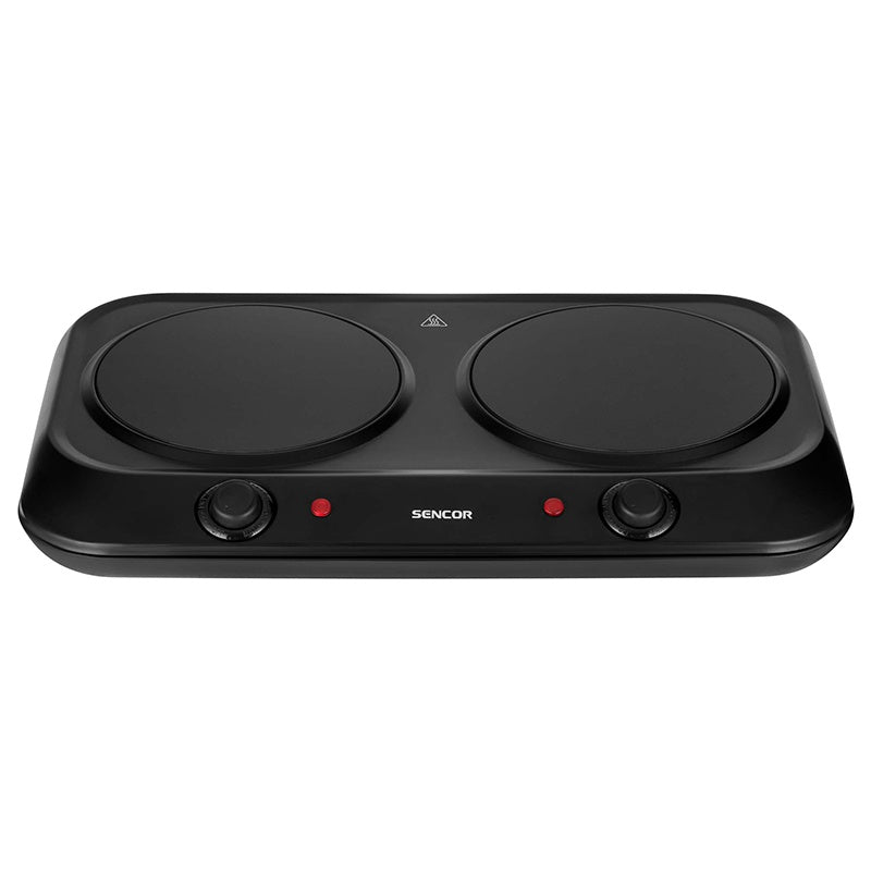 Plită electrică dublă vitroceramică 2400 W portabilă Sencor S-SCP2263BK