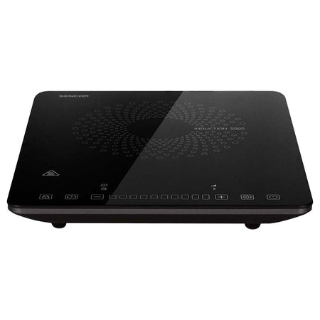 Plită inducție 2000 W, control tactil, design compact Sencor S-SCP3701BK