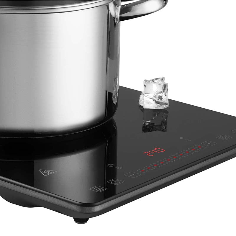 Plită inducție 2000 W, control tactil, design compact Sencor S-SCP3701BK