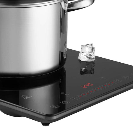 Plită inducție 2000 W, control tactil, design compact Sencor S-SCP3701BK
