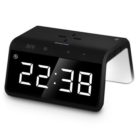 Ceas digital cu încărcare wireless Sencor S-SDC7900QI