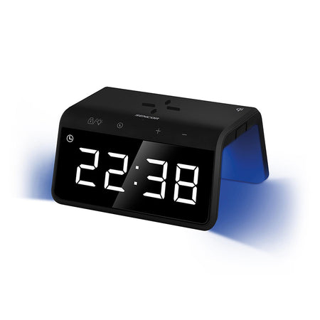 Ceas digital cu încărcare wireless Sencor S-SDC7900QI