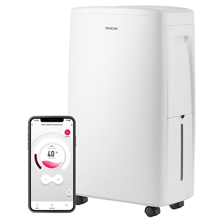 Dezumidificator smart, control app, 10 l/zi, Sencor S-SDH1028WH