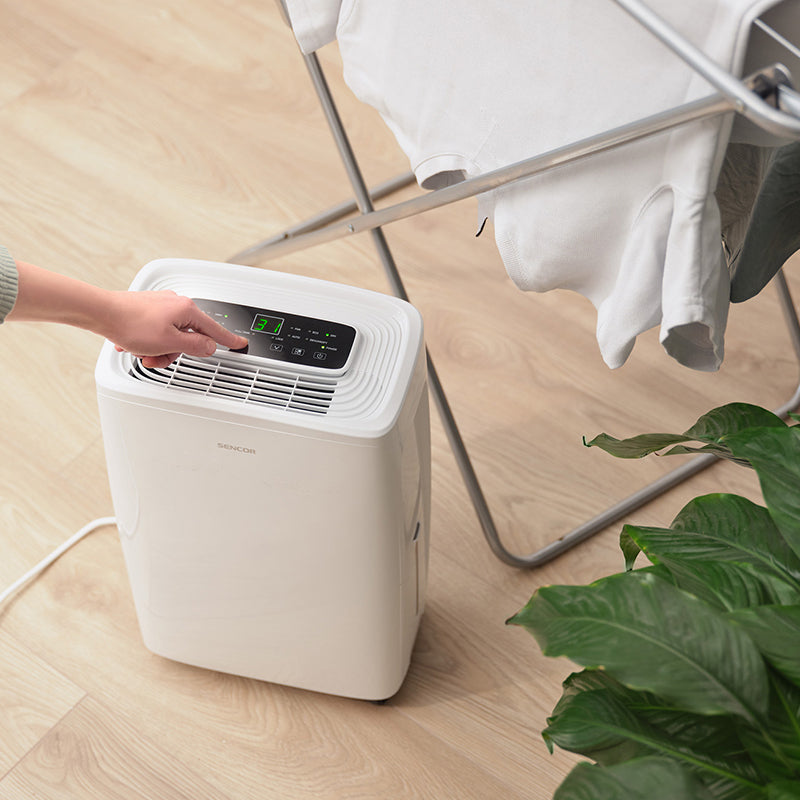 Dezumidificator smart, control app, 10 l/zi, Sencor S-SDH1028WH