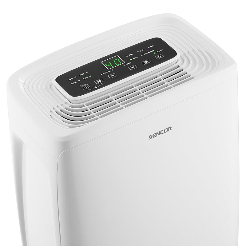 Dezumidificator smart, control app, 10 l/zi, Sencor S-SDH1028WH
