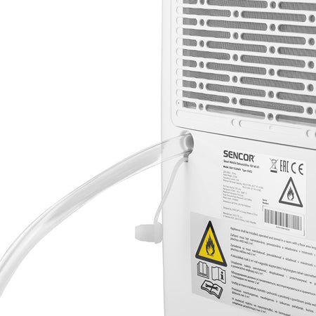 Dezumidificator smart, control app, 10 l/zi, Sencor S-SDH1028WH
