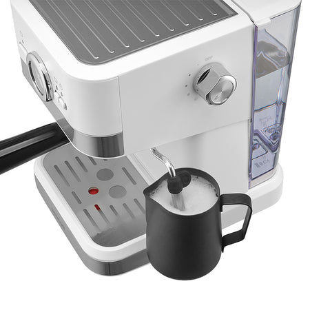 Espressor 20 bar 1050 W cu baghetă abur, filtru inox, Sencor S-SES1720WH