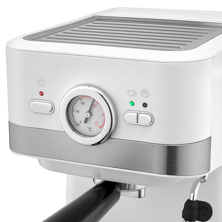 Espressor 20 bar 1050 W cu baghetă abur, filtru inox, Sencor S-SES1720WH