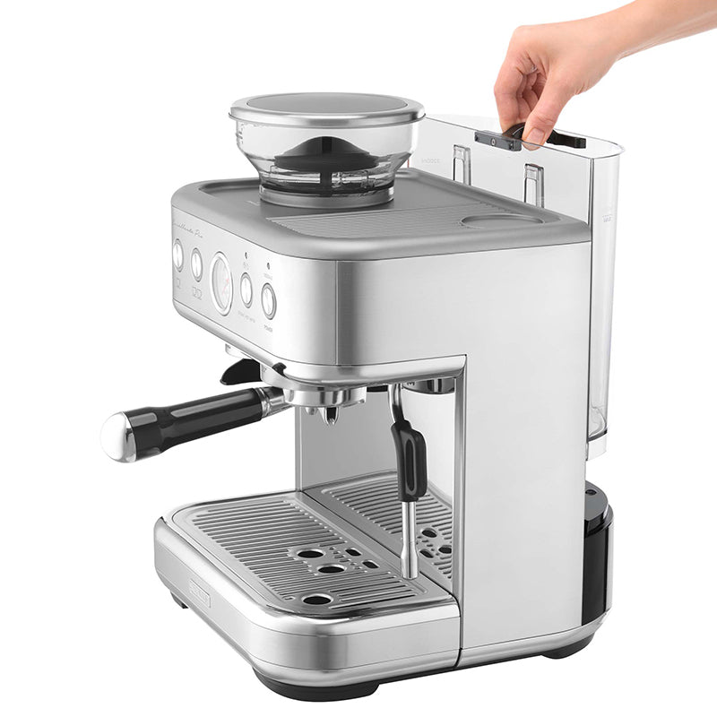 Espressor 15 bar cu râșniță, funcții automate, oțel inoxidabil Sencor S-SES6010SS