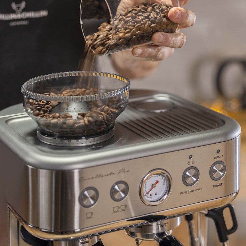 Espressor 15 bar cu râșniță, funcții automate, oțel inoxidabil Sencor S-SES6010SS