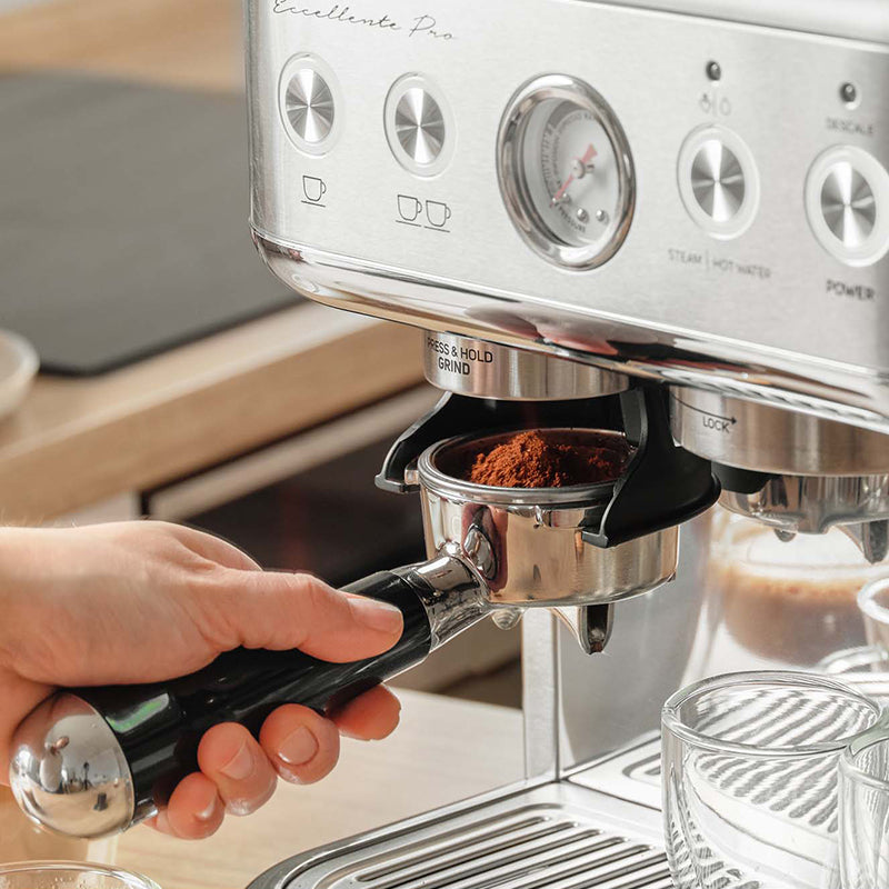 Espressor 15 bar cu râșniță, funcții automate, oțel inoxidabil Sencor S-SES6010SS