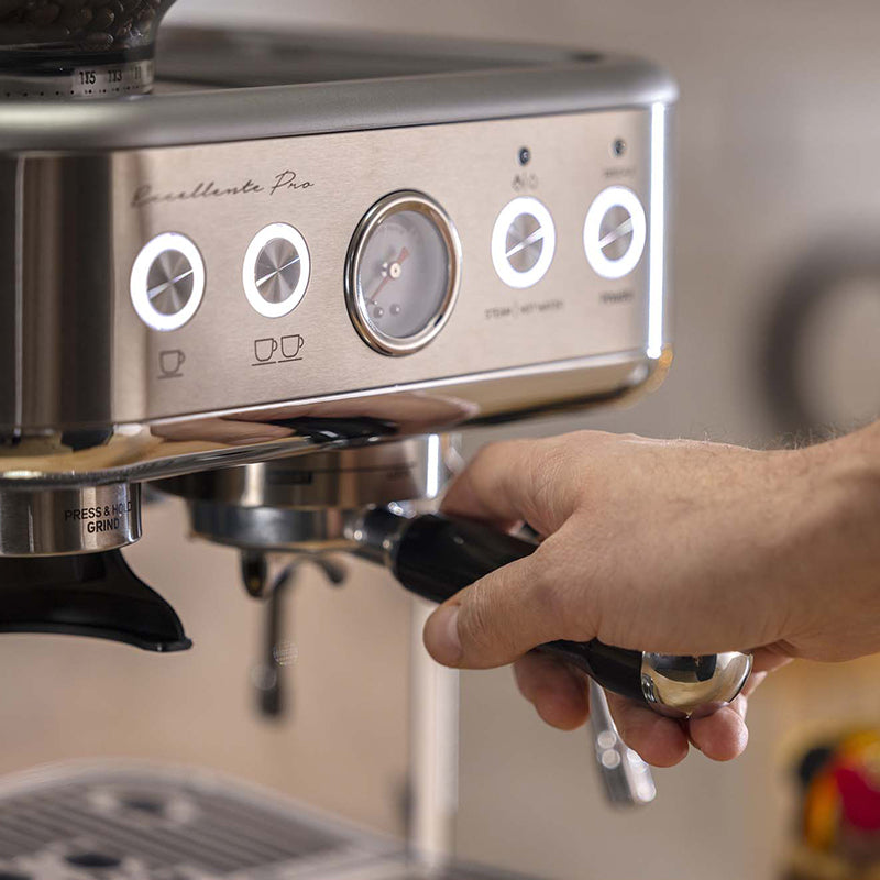 Espressor 15 bar cu râșniță, funcții automate, oțel inoxidabil Sencor S-SES6010SS
