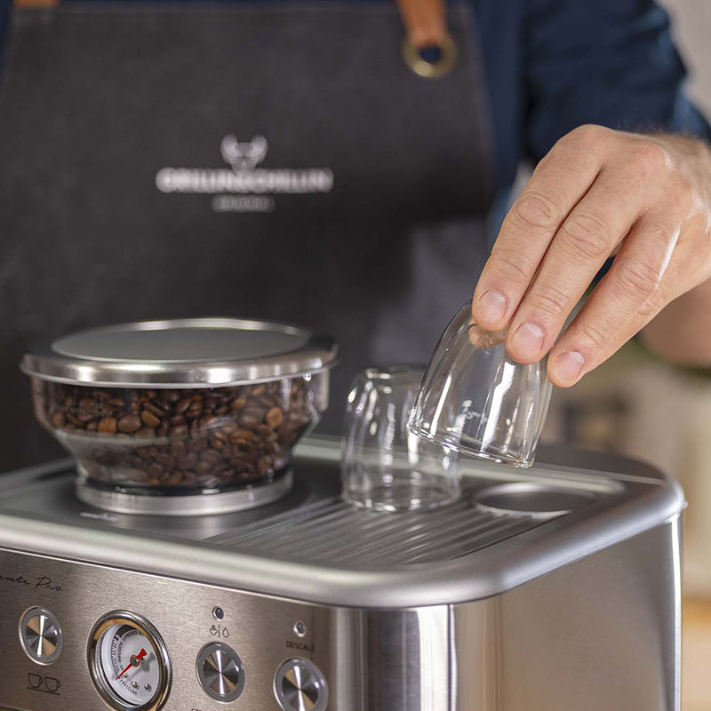 Espressor 15 bar cu râșniță, funcții automate, oțel inoxidabil Sencor S-SES6010SS