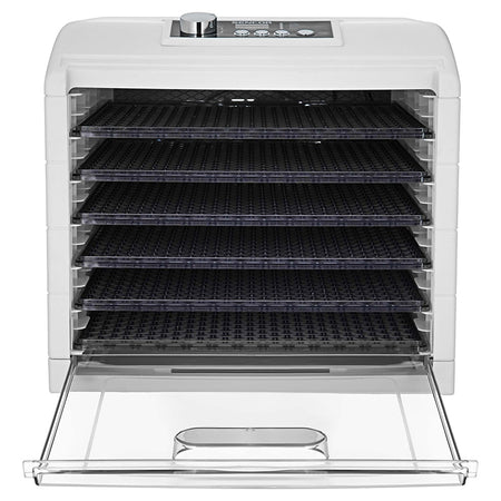 Deshidrator alimente 1,18 m², 6 tăvi, 5 programe, Sencor S-SFD6500WH