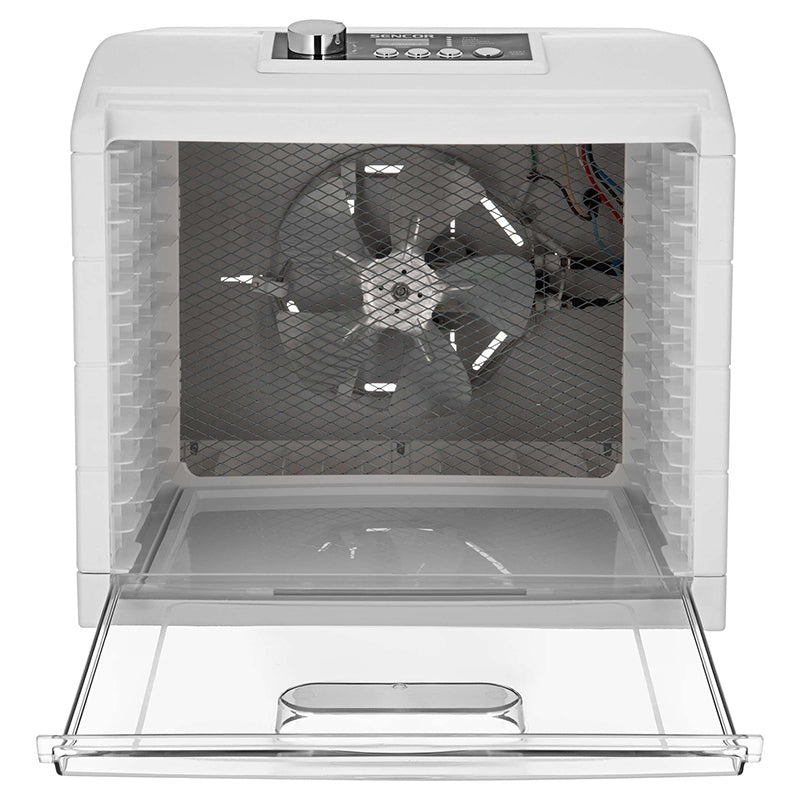 Deshidrator alimente 1,18 m², 6 tăvi, 5 programe, Sencor S-SFD6500WH