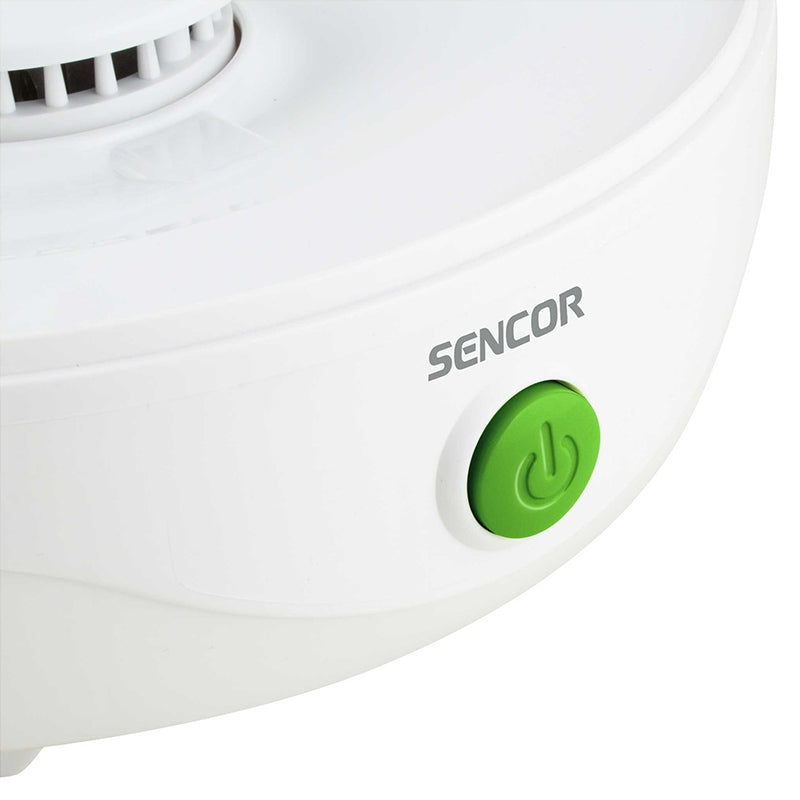 Deshidrator alimente 5 tăvi 250 W, 5 trepte, 20 dB, Sencor S-SFD750WH