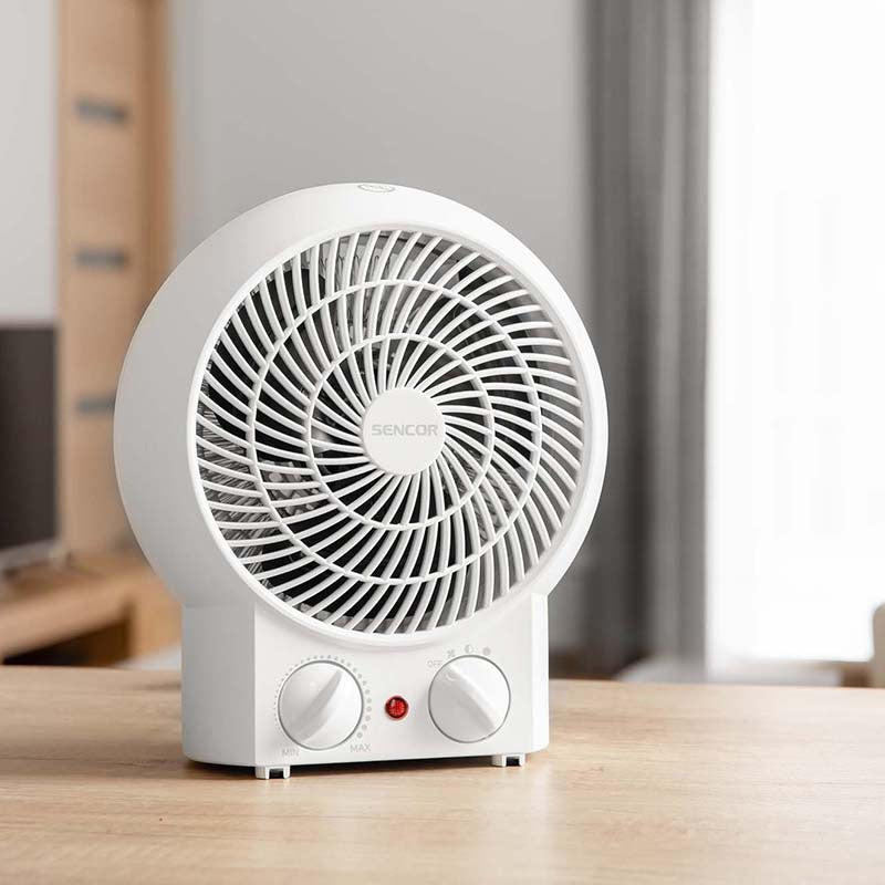 Aeroterma electrică 2000 W cu termostat reglabil Sencor