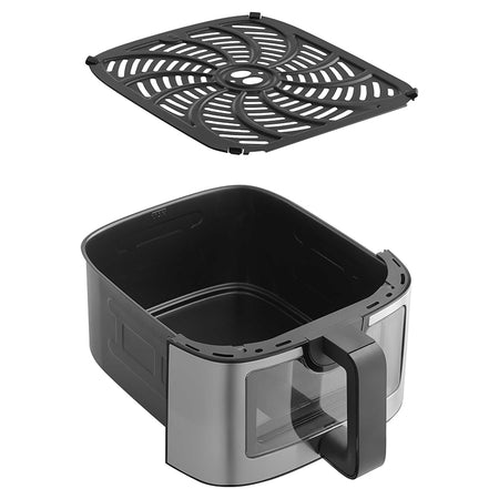 Friteuză aer cald AirFryer 9L 1700 W cu programe și ecran LED Sencor S-SFR9000SS
