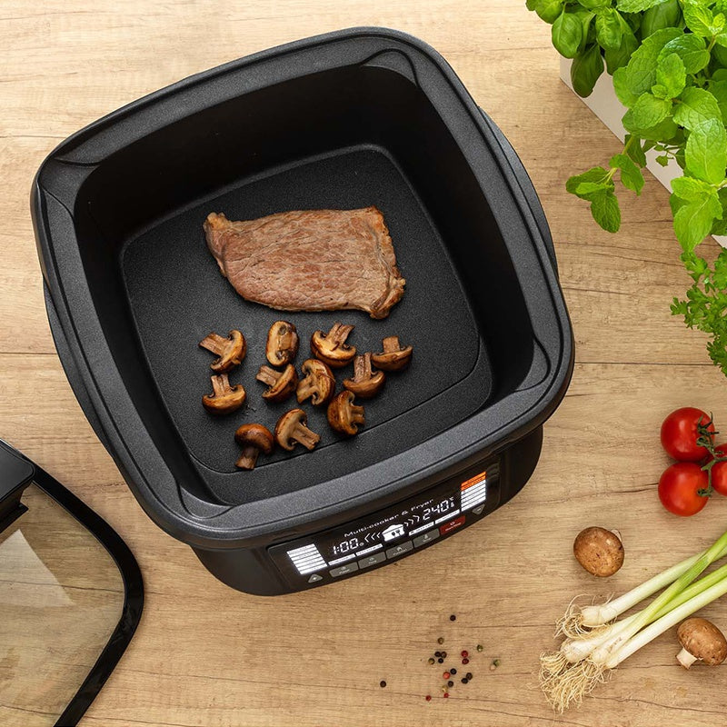 Multicooker 18 funcții bol 4,8 l, antiaderent, afișaj LED, Sencor S-SFR9300BK