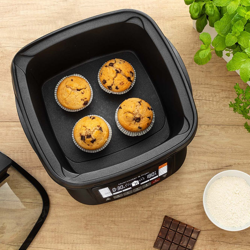 Multicooker 18 funcții bol 4,8 l, antiaderent, afișaj LED, Sencor S-SFR9300BK