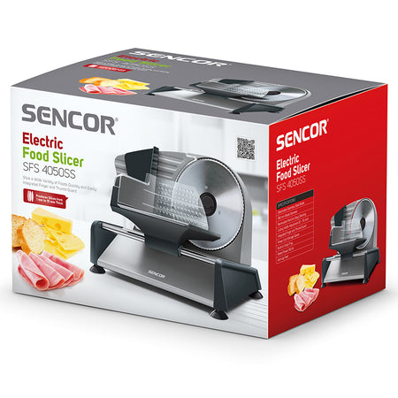 Feliator alimente, 1-15 mm, 150 W, disc inox, accesorii lavabile Sencor S-SFS4050SS