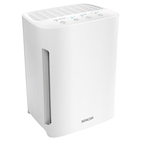 Purificator aer cu filtru HEPA 13, UV, pentru 15 m² Sencor S-SHA6400WH-E