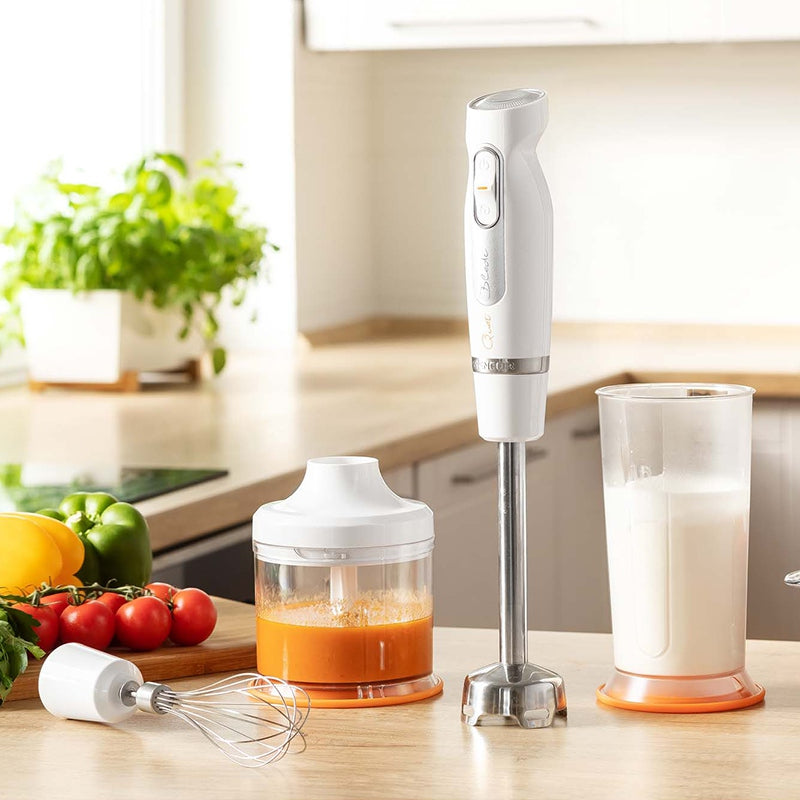Blender de mână cu 2 viteze și motor de 800 W cu accesorii Sencor