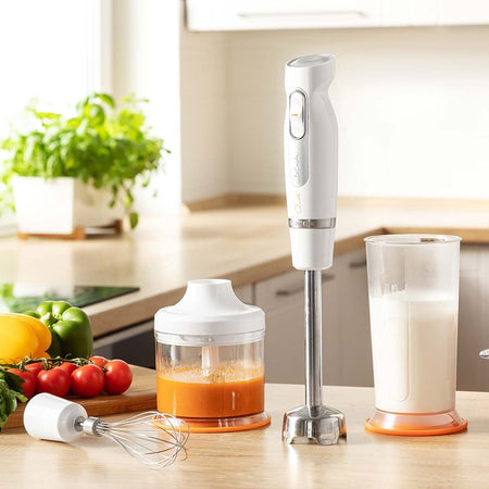 Blender de mână cu 2 viteze și motor de 800 W cu accesorii Sencor