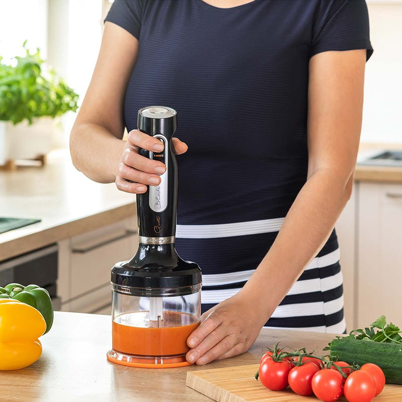 Blender de mână cu 2 viteze și motor de 800 W cu accesorii Sencor
